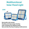 UXI 100-Watt Multifunctional Rechargeable LED Solar Flood Light With Removable Solar Plate. 