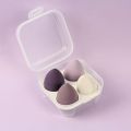 Makeup Sponge Puff Blender With 4 in 1 Storage Box Beauty Blender Puff for Girls Multicolour. 