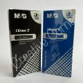 MandG i-erase II Erasable Gel Pen | AKP 61173 0.7mm tip | Soft rubber grip | Classic designs | Friction & Heat Erasable Ink | Attached Magic wipe Eraser | Available in two colors Black and Blue | Available in single piece or pack of 12pcs. 