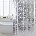Shower Curtain Bathing Curtains with Hook Mildewproof Waterproof Shower Screens Matte Curtain Bathroom Home Decoration. 