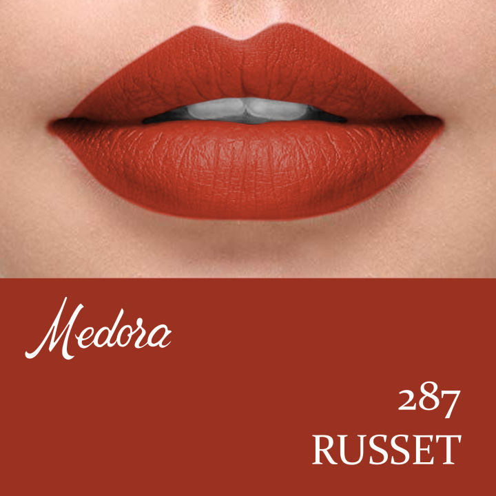 MEDORA Matte Lipstick- 287 RUSSET
