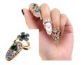 Trendy Classy Adjustable Nail Ring 1 Piece. 
