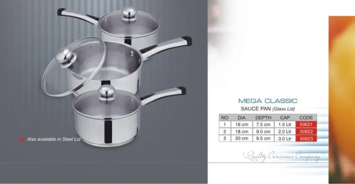 Sonex%20Mega%20Classic%20%E2%80%93%20Cooking%20Sauce%20Pan%20%E2%80%93%20Stainless%20Steel%20With%20Glass%20Lid%20-%20Image%209