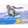 Imported Black Led Rechargeable Flashlight For Outdoor. 