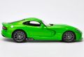 2013 SRT Dodge Viper GTS Green 1/18 Diecast Model Car by Maisto. 
