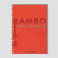 Spiral Notebook A4 or A5  -  Rambo. 