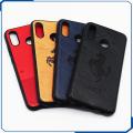 Huawei P20 Lite Back Cover Perfect Quality Leather cover soft silicon flexible case Perfect Fitted Premium Flexible & Soft Gel Anti-Scratch Leather Back Cover Pouch For P20 Lite. 
