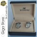 Cufflinks - De Cambridge White GS03 Giga Store. 