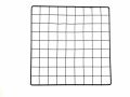 3 BLACK WIRE STORAGE CUBES MESH MODULAR GRID STORAGE RACK WARDROBE. 