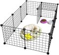Foldable Pet Playpen Iron Fence Small Puppy Kennel House Exercise Training Puppy Kitten Space Dogs Supplies. 