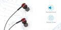 Protronic Handsfree Red (Previous name
Portronics name logo also change due to stock.
without free gift). 