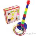 Ring Quoits Throw Game (Multicolour) Kids Toy playset. 