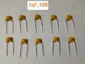 10 pcs 1uf 105PF Monolithic Multilayer ceramic capacitor 50V. 