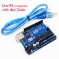 Arduino Uno R3 With Usb Cable. 