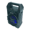 Original KTS 1097 Bluetooth Wireless Speaker / Support USB - SD Card - MIC / FM Radio / USB Charging / 4 inch Drive Size / Mini & Portable / Very Loud & Clear Sound System Loudspeaker / LED Disco Lighting / High Quality Stereo Bass Rechargeable Speakers. 