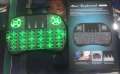 MINI TOUCH PAD RF 500 WIRELESS WITH 3 COLOUR BACKLIGHT KEYBOARD MOUSE. 