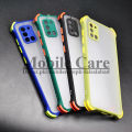 Samsung A31 Back Cover Shock Proof Smoky Matte Camera Extra Bumper Case Cover For Galaxy A31. 