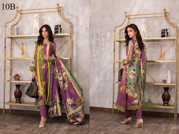 THREE STAR PRINTED LAWN COLLECTION