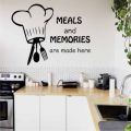Zecor Gallery Meals And Memories Are Made Here Wall Art Stickers. 