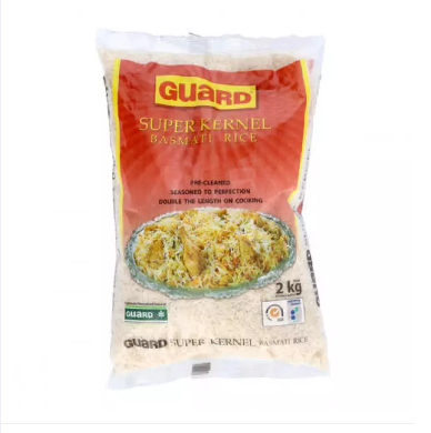 Guard Super Kernel Basmati Rice 2 kg | Daraz.pk