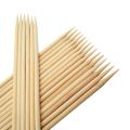 Shashlik Sticks شاشک Wooden Bamboo BBQ Sticks 6inch 100 Pcs Brown. 