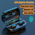 S11 TWS Wireless Bluetooth Earphone Headphones Waterproof Sport Gaming Headset Noise Earbuds with Mic for iPhone Xiaomi + Charge Box. 