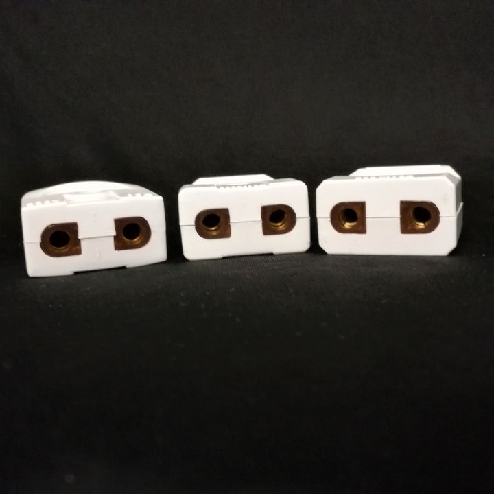 3%20Pcs%20Electric%202%20Pin%20Female%20Plug%20Socket%20High%20Quality%20Used%20with%20Male%20Plug%20-%20Image%204