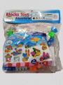 8 in 1 Fire Brigade Series 376 Pieces ABS plastic toy brick DIY block Blocks toying building block set 8 bags sets 376 Pcs. 