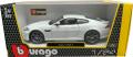 Bburago Jaguar XKR-S White 1/24 Diecast Car Model by Bburago. 