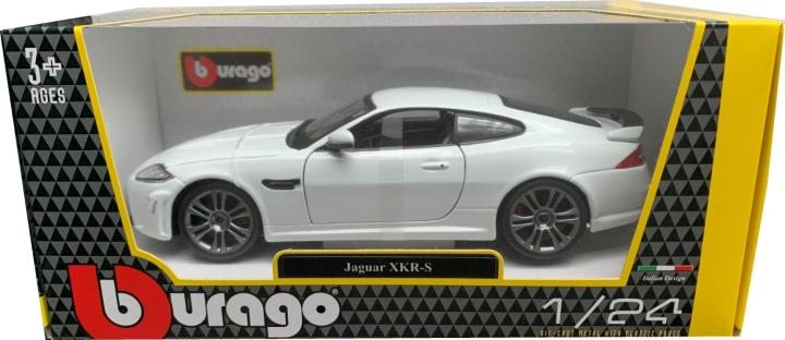 Bburago%20Jaguar%20XKR-S%20White%201/24%20Diecast%20Car%20Model%20by%20Bburago%20-%20Image%202