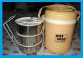 Medium size Stainless Steel 3 Layer / 3 Tier Hot Way Lunch Box / Food Container / Thermos Food Storage Container office lunch box. 