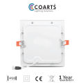 Slim downlight square, High quality downlight, White downlight, LED lights, Indoor lightning, Built-in aluminum downlight,  Non-Dimmable slim downlight square, COARTS, CLS-SQ-RMDL 12W- 3000K. 