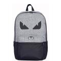 Maiyaan Batman Eye School Bags Backpack For Boys Class 3-10 - Grey. 