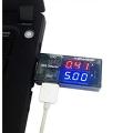 Dual USB Detector Current Voltage 3V-9V Tester Double USB Row Shows. 
