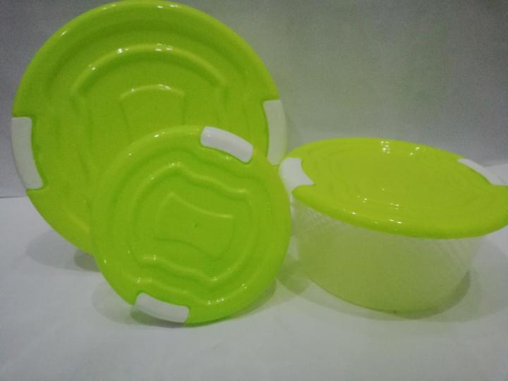 Pack of 3 Plastic Boxes Daba set box container