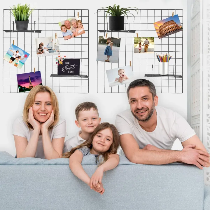 Metal%20Wire%20Wall%20Grid%20Panels,%202Pack,%20For%20Birthday%20Decor%20Party%20Decor%20Wall%20Decor%20Photo%20Hanging%20Display%20and%20DIY%20Decor%20Wall,%20Grid%20Photo%20Wall,%20Wall%20Storage%20-%20Image%207