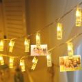 20 Clip Fairy Led Light - Photo Card Wall Clip Fairy Led String Light - Pack Of 20 Clips. 