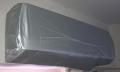 AC Dust Cover 1 Ton Gree inverter Ac Dust cover Indoor & Outdoor unit Parachute Silver (ANS) kkk02. 
