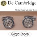 Cufflinks - De Cambridge White GS03 Giga Store. 