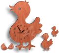 Animal Wall Clock – Duck Shaped 3D Wall Clock for Nursery and Kids Room Decoration. 