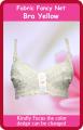 Women Imported Fabric Fancy Net Yellow  Undergarments for woman. 