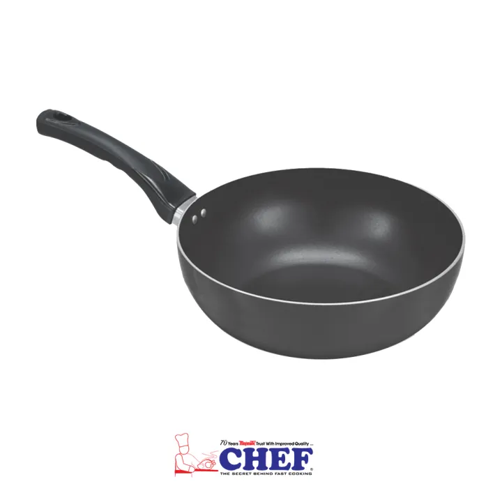 CHEF%20Non%20Stick%20Heavy%20Gauge%20Deep%20Frying%20Pan%20-%2020%20cm%20-%20Image%202