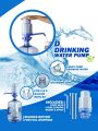 Drinking Water Pump Manual - Bottled Water Hand Press Pump - LARGE - for Water Dispenser Bottles of 5-6 Gallons. 
