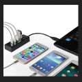 High Speed USB Hub 3.0 Micro USB Hub 4 Ports 5 Gbps Super High Speed Multi USB Splitter Expander Adapter Multi Purpose USB HUB Port Multiple Expander for PC Laptop Computer Accessories HUB Multi USB 3.0 Hub. 
