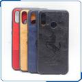 Huawei P20 Lite Back Cover Perfect Quality Leather cover soft silicon flexible case Perfect Fitted Premium Flexible & Soft Gel Anti-Scratch Leather Back Cover Pouch For P20 Lite. 