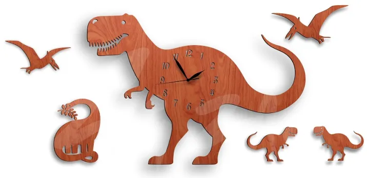 Dinosaur%20Shaped%20Wall%20Clock%20for%20kids%20room,%20Laser%20Cut%203D%20Animal%20Shaped%20Wall%20Hanging%20Clock%20-%20Image%202