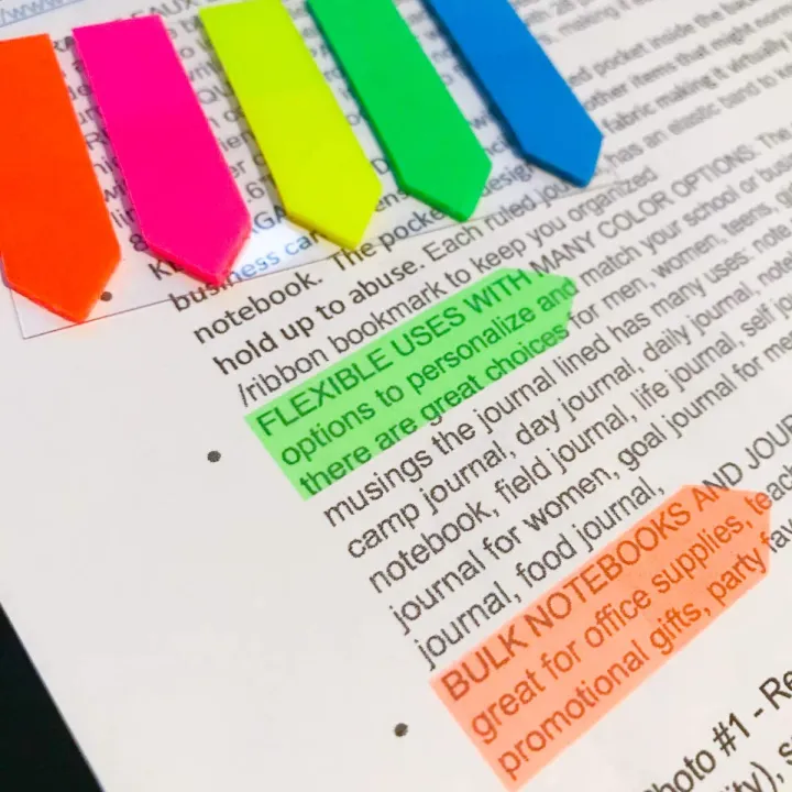 Pack%20of%202%20-%20Arrow%20Flags%20Stickers%20-125%20Flags%20-%20Neon%20Page%20Markers,%20Sticky%20Tabs%20For%20Documents%20Notebooks%20for%20School%20Office%20Supplies%20-%20Image%203