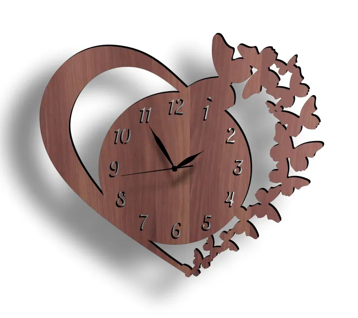 Modern%20Heart%20Shape%20Wooden%20Wall%20Clock,%203D%20Heart%20with%20Butterflies%20Wall%20Clock%20Buy%20Online%20-%20Image%202