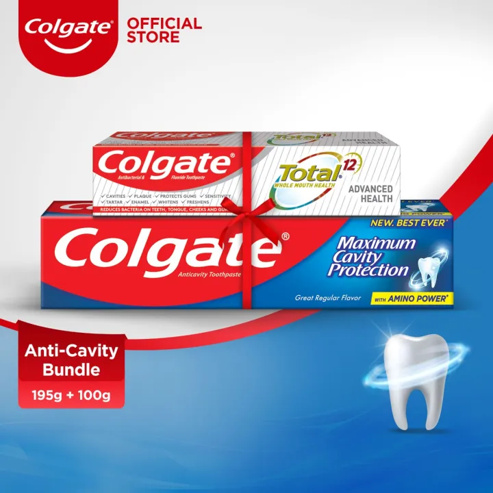 Anti-Cavity%20Bundle%20-%20Colgate%20Maximum%20Cavity%20Protection%20195g%20+%20Total%20Advanced%20Health%20Toothpaste%20100g%20-%20Image%203