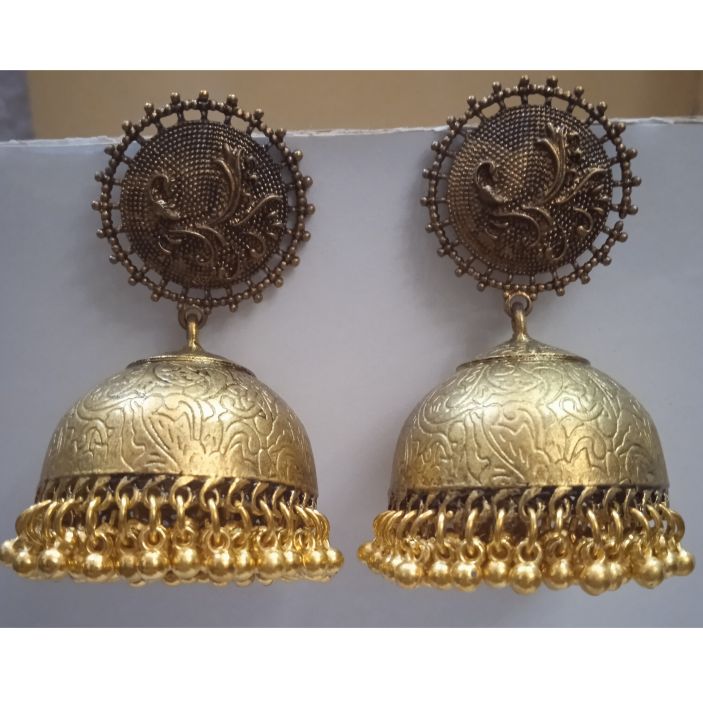 Antique%20Golden%20Jhumkas%20-%20Image%207